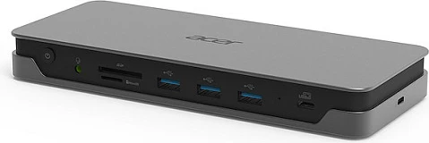Dock USB-C Acer D, 2x HDMI, DP 1.4, LAN, lexues MicroSD, i zi