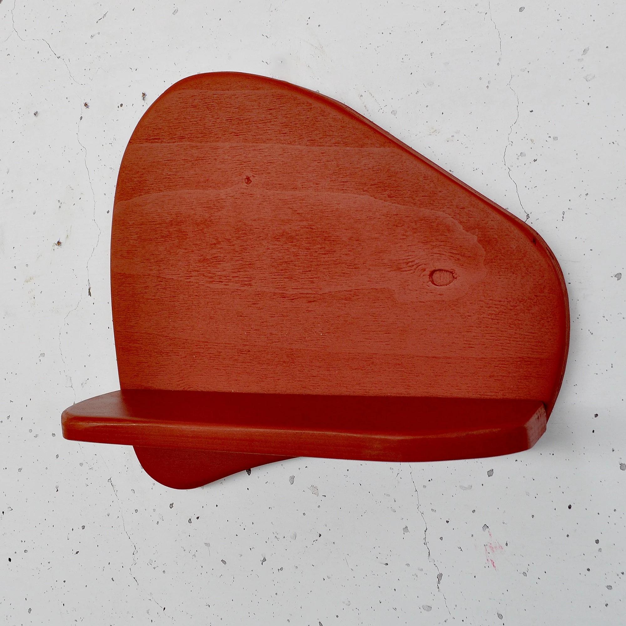 Raft dekorativ muri, dru i kuq, Skye Decor, Meh221, 35x32x11cm