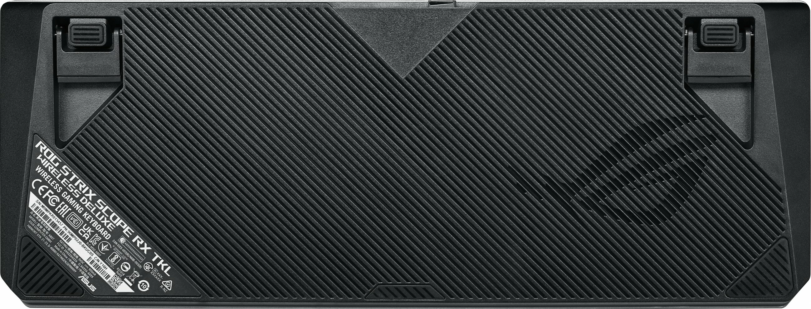 Tastierë mekanike gaming ASUS ROG Strix Scope RX TKL Wireless Deluxe, RGB, AZERTY, e zezë