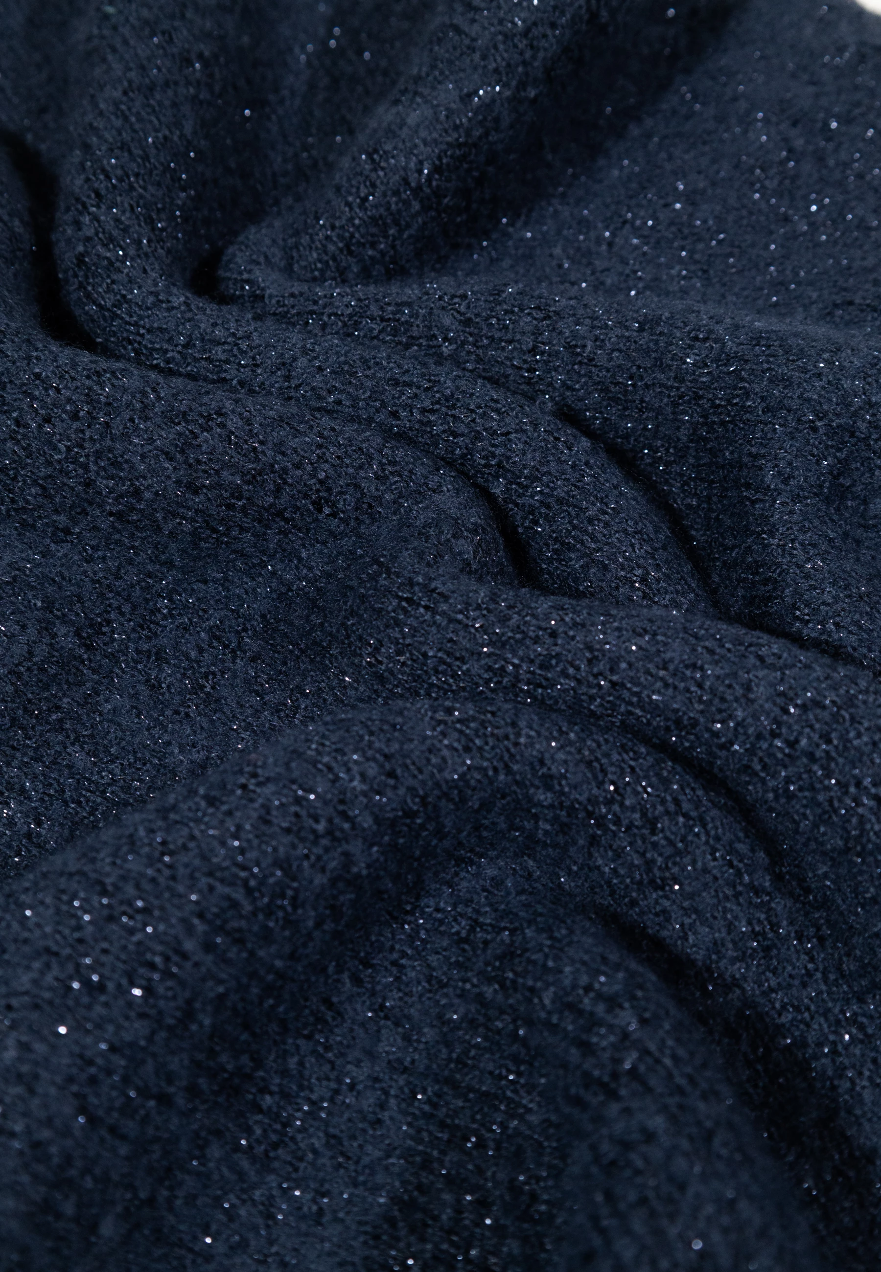 Shall për femra Pieces Pcpyron Long Lurex Noos BC 17110447, blu