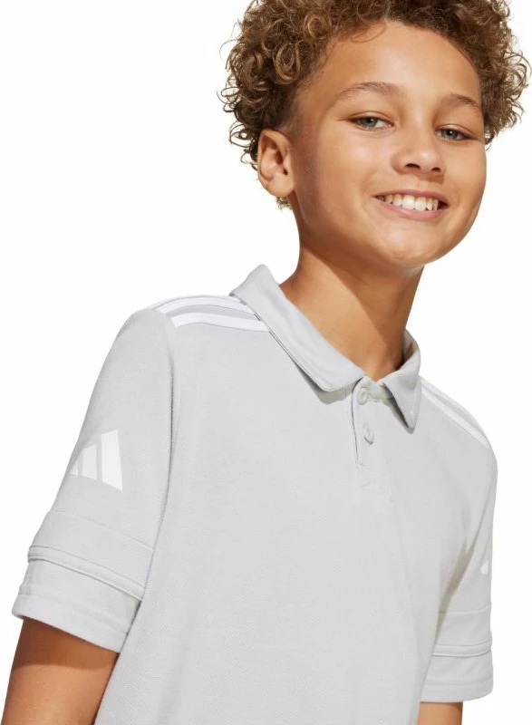 Maicë polo për fëmijë adidas, e hirtë [Madhësia: 140 cm]