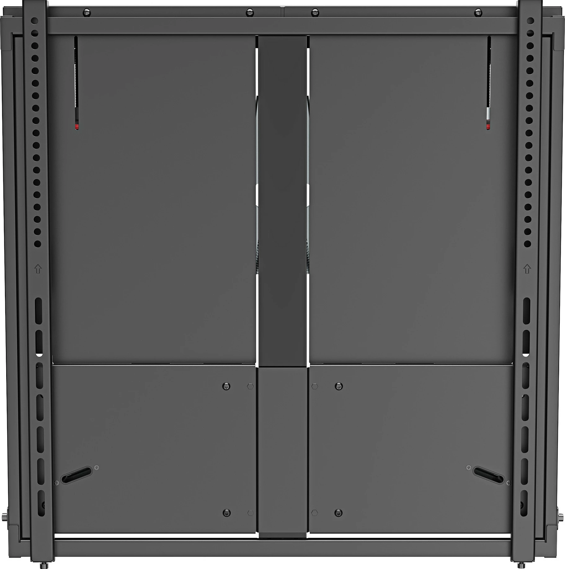 Mbajtëse muri për TV Equip 55"-86", Up-Down, 1 ekran, 65 kg, e zezë