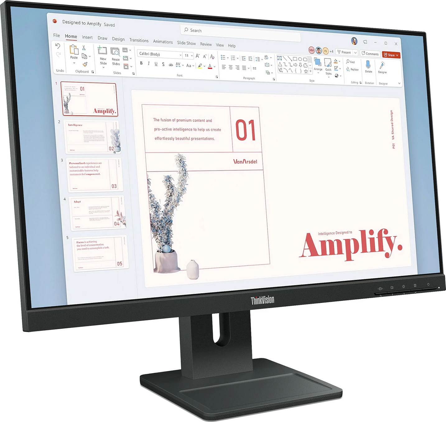 Monitor Lenovo ThinkVision E24-40, 23.8", FHD, 100Hz, Anti-Glare, Altoparlantë të integrum, i zi