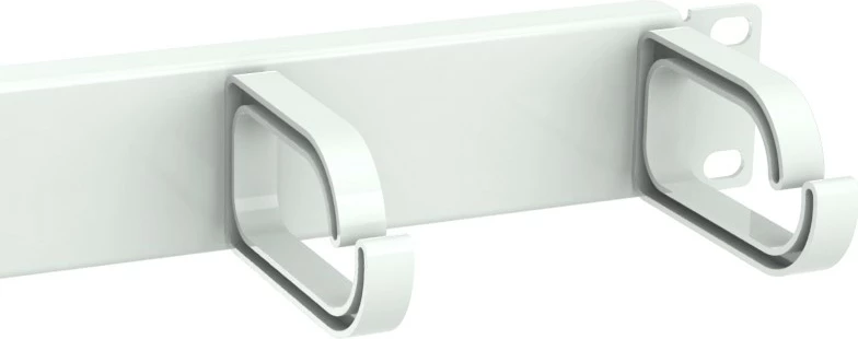 Panel menaxhimi kabllosh Equip 10" 1U, 3 unaza plastike, gri e çelët