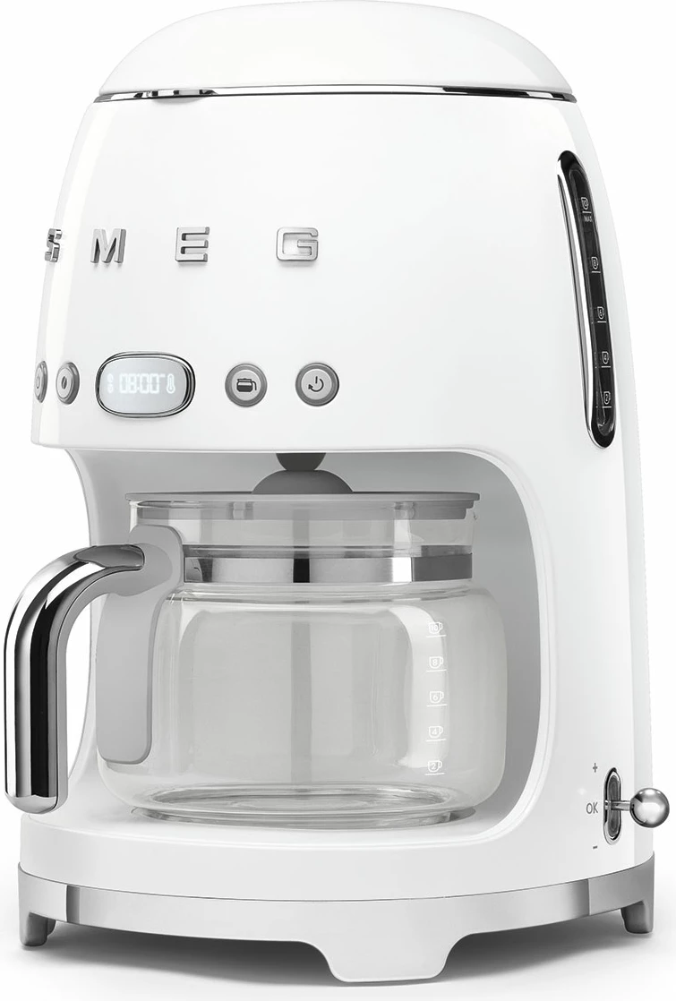 Aparat për kafe me filtër SMEG DCF02WHEU, i bardhë