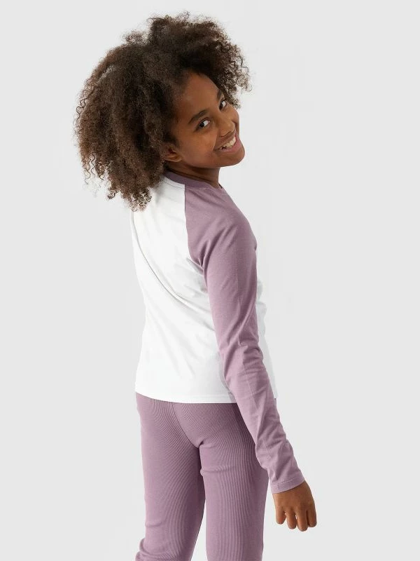 Maicë me mëngë të gjata për fëmijë 4f, vajza