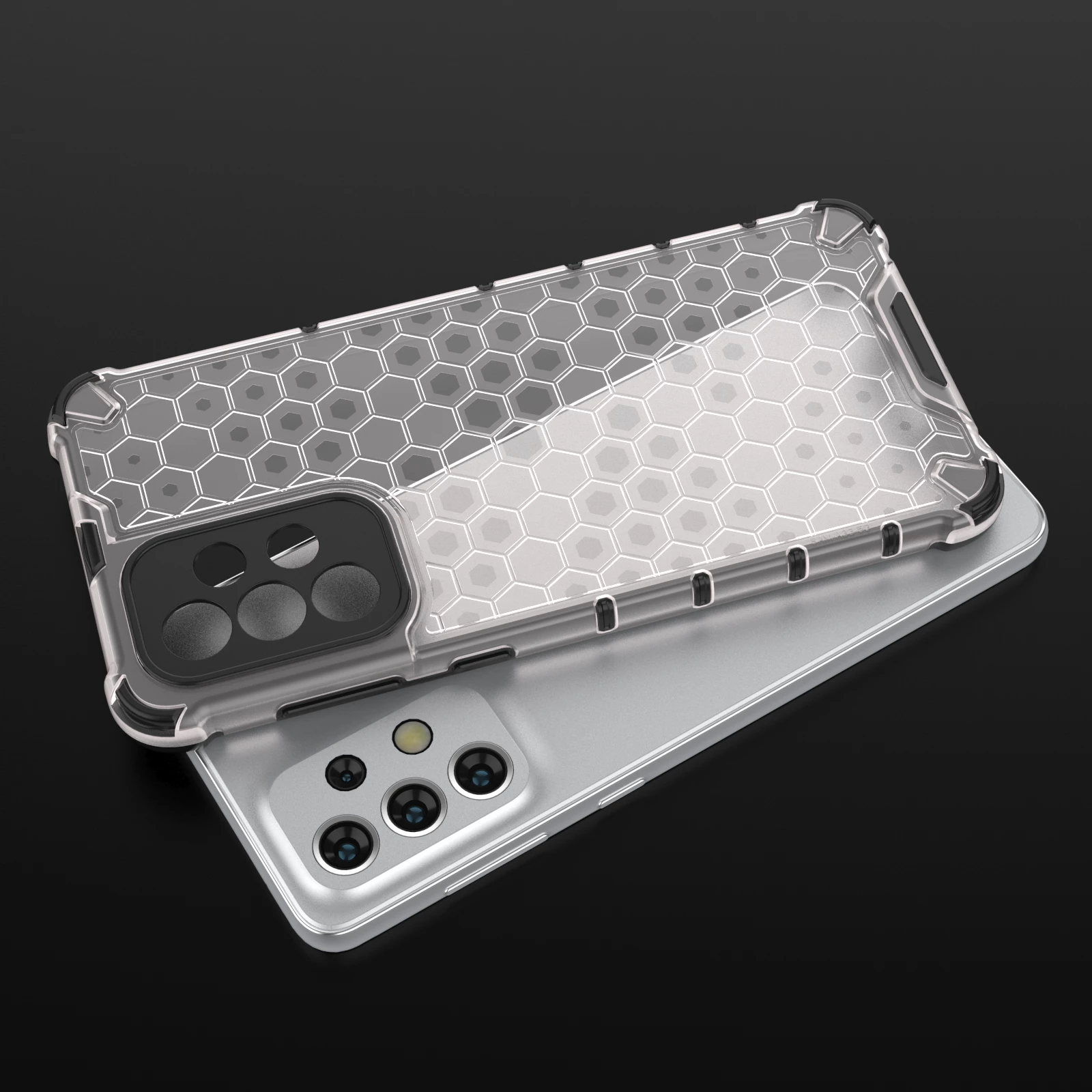 Mbështjellës Hurtel Honeycomb për Samsung Galaxy A33 5G, Blu