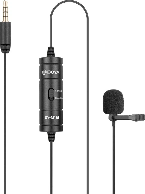 Mikrofon Boya BY-M1S Lavalier, 50 Hz - 20Hz, 78 dB,  i zi 