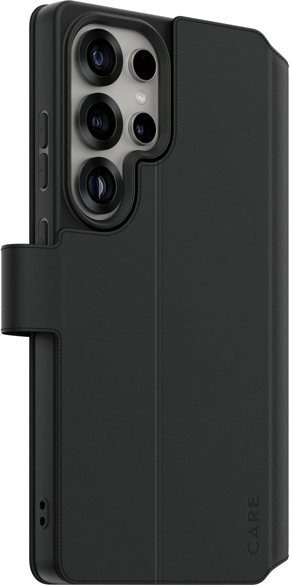 Mbështjellës PanzerGlass CARE Feature Wallet Case për Samsung Galaxy S25 Ultra, i zi