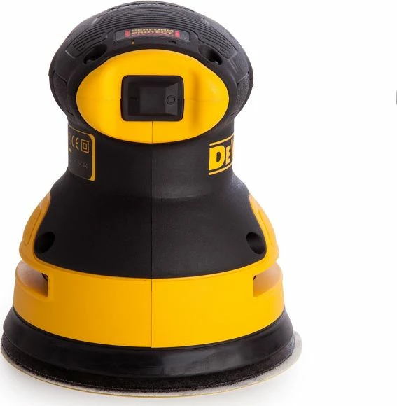 Lëmues orbital ekscentrik DeWalt DWE6423 125 mm 280 W me kontroll shpejtësie, verdhë/zi