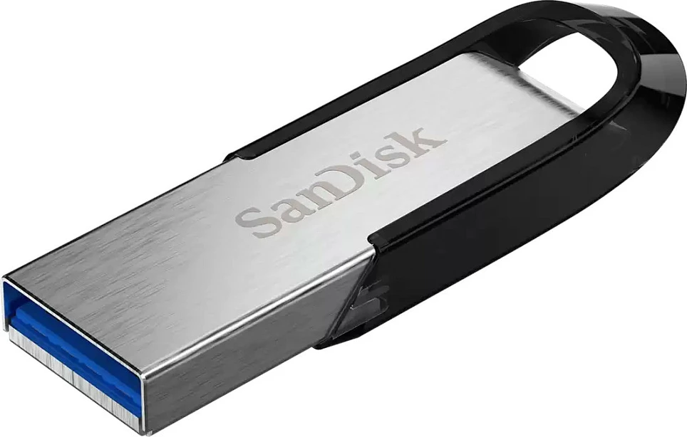 USB-Stick SanDisk Ultra Flair 1TB, metalik, argjendtë/zi