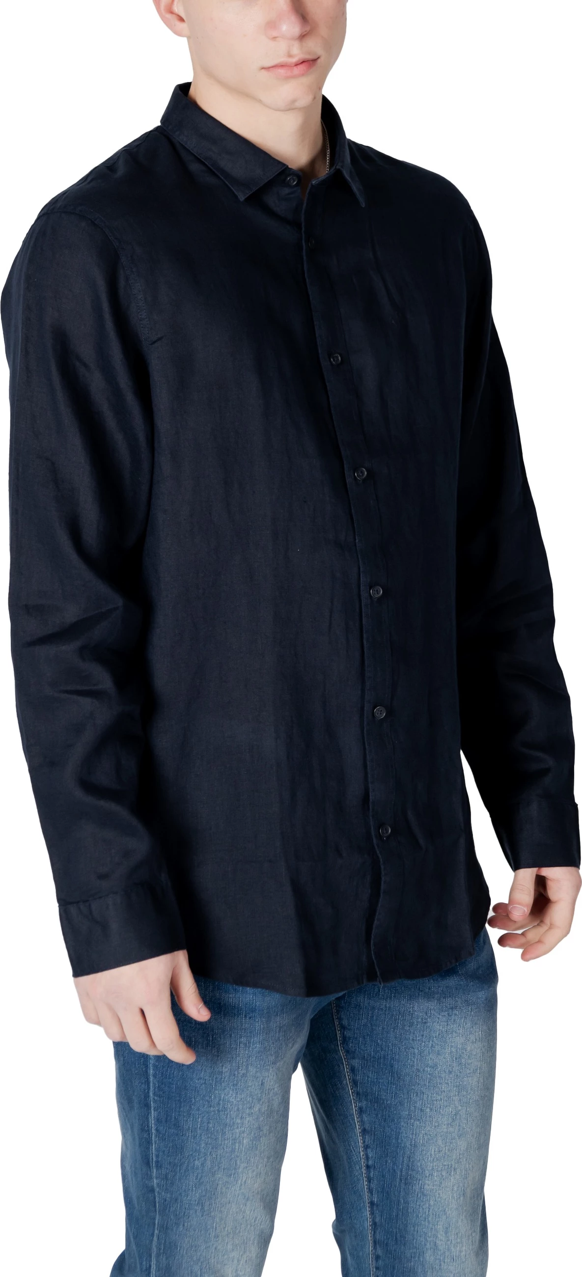 Këmishë për meshkuj Armani Exchange XM001221 AF14619, e kaltër [Madhësia: S]