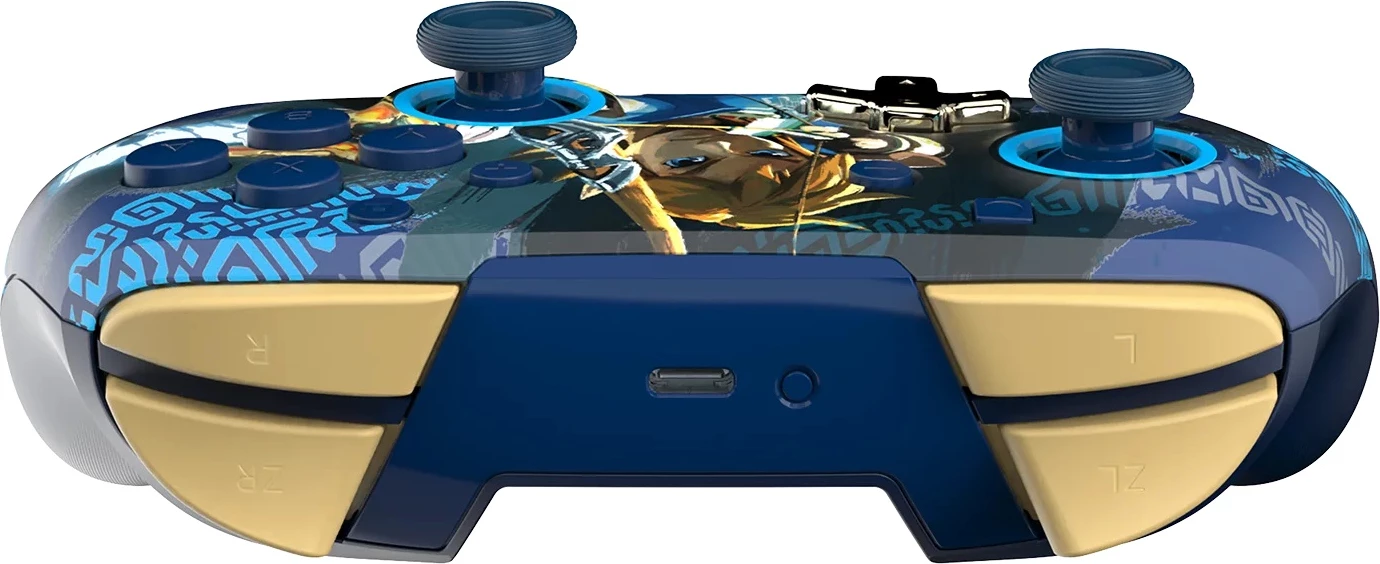 Kontroller wireless PDP Rematch Link Hero Glow in the Dark për Nintendo Switch/Switch OLED/Switch 2