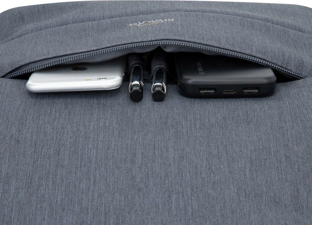 Çantë shpine RIVACASE Prater 17.3", dunkelgrau