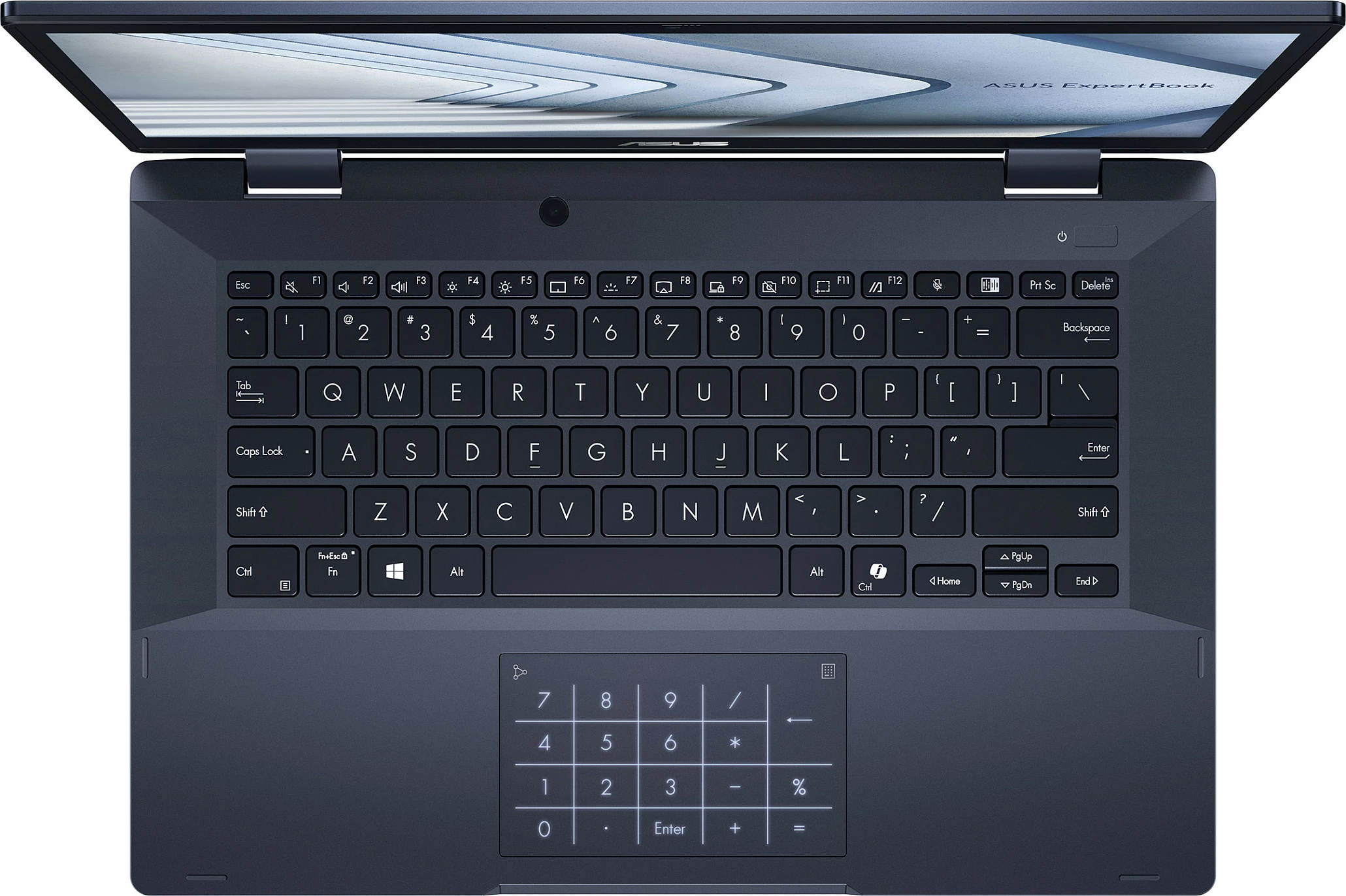 Laptop ASUS ExpertBook B3 Flip B3402FVA-EC2616X, 14" FHD, Intel Core 5, 16GB RAM, 512GB SSD, Windows 11 Pro, Star Black