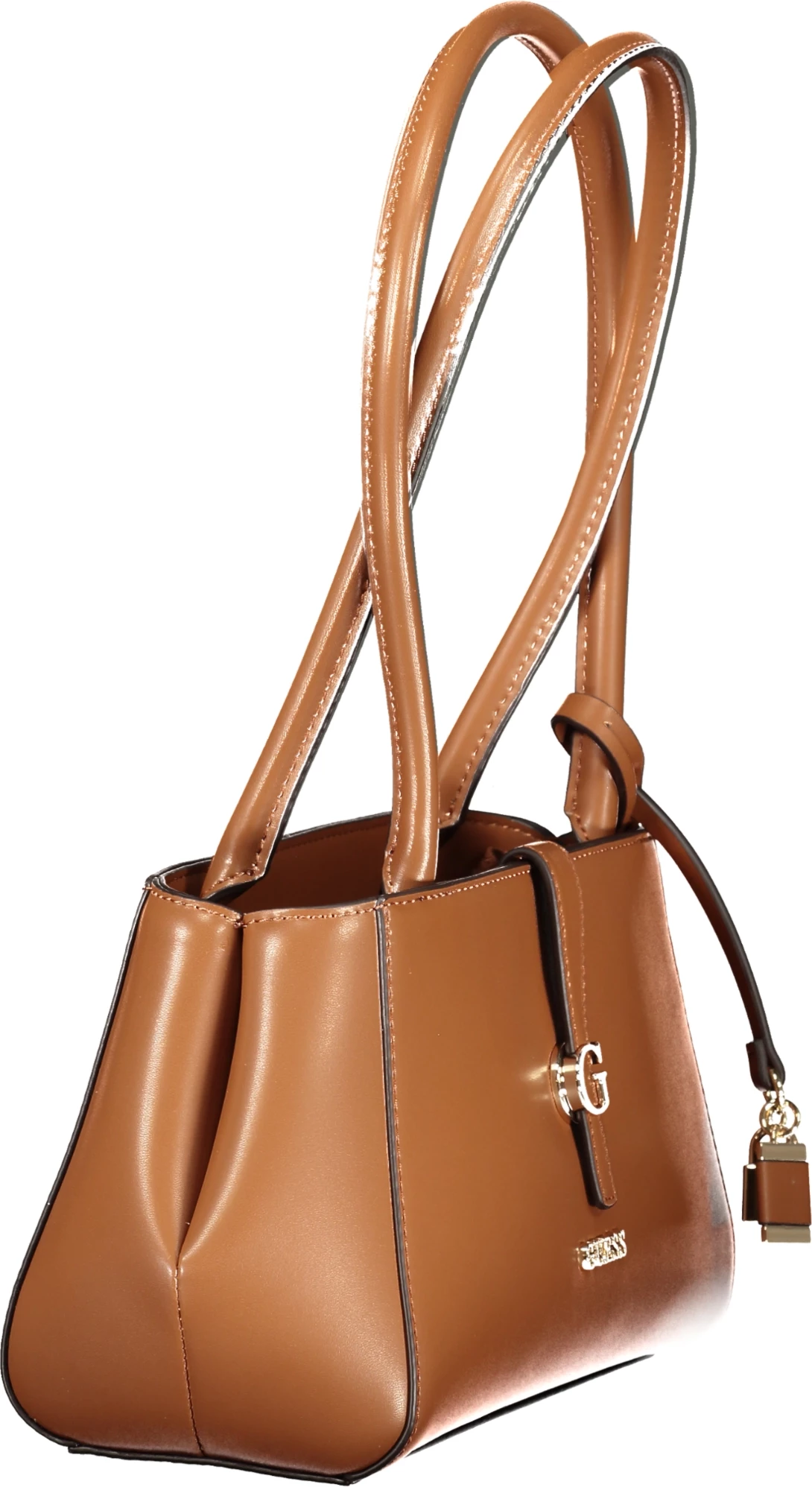 Çantë GUESS JEANS Carrie femra, kafe