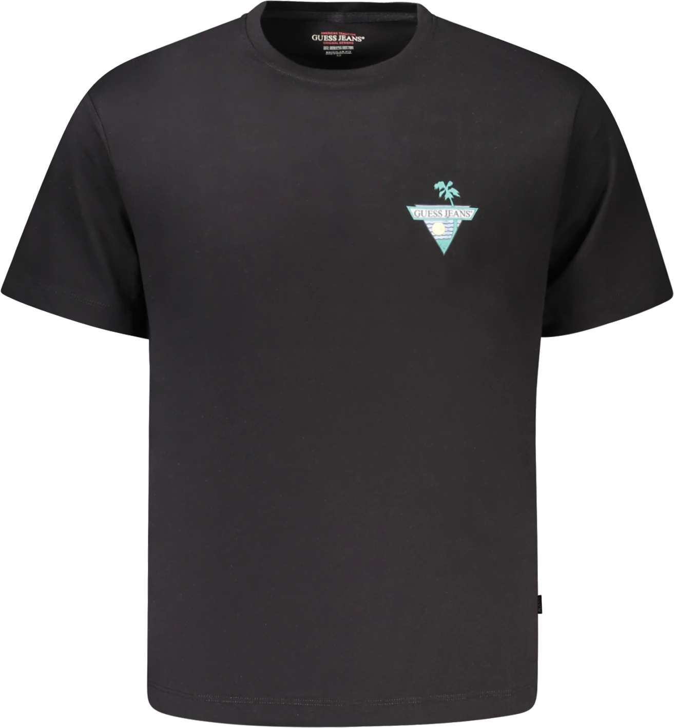 Maicë për meshkuj GUESS JEANS, e zezë