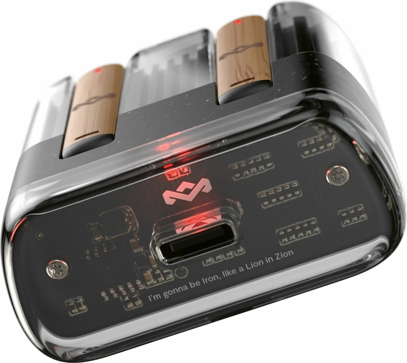 Kufje House of Marley Zion TWS, Bluetooth 5.3, 16 orë, Signature Black