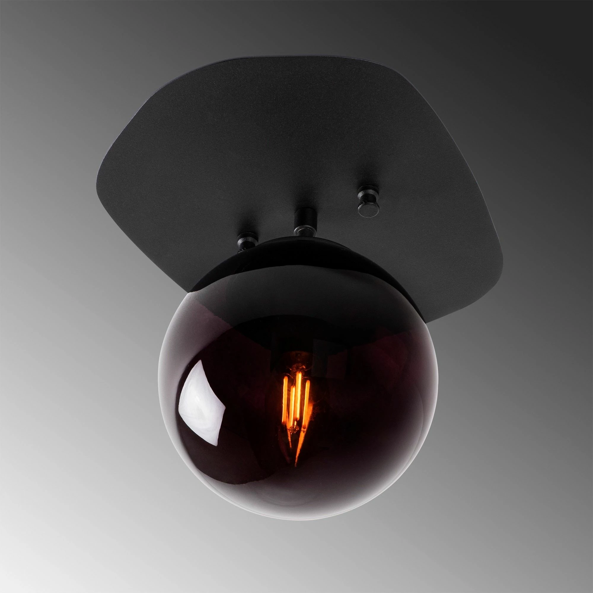 Llambë tavani Opviq, Well - 11676, ngjyrë e zezë