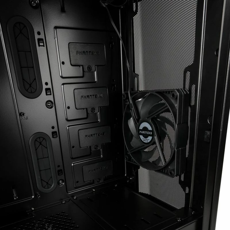 Kasë Phanteks Eclipse P400A DRGB Midi Tower ATX/E-ATX, 3x120mm RGB, xham i temperuar, e zezë