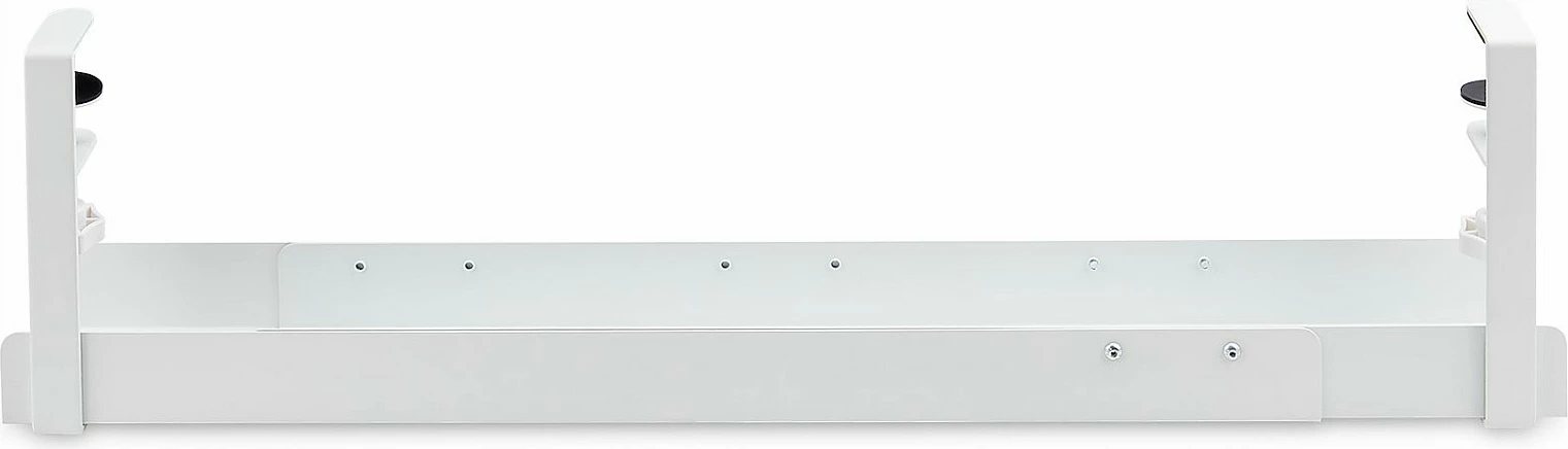 Organizues kabllosh nën tavolinë StarTech, i rregullueshëm 80-120 cm, clamp-on, çelik, i bardhë