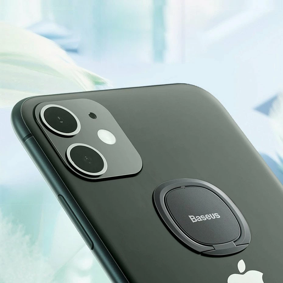 Mbështjellës unazë Baseus SUYB-0S për celular, ultra i hollë, argjendtë
