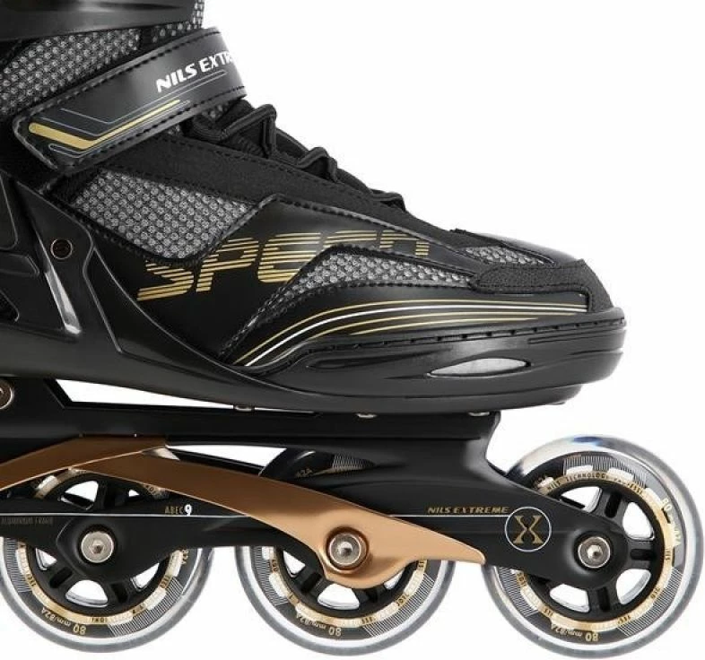 Rollera Nils Extreme unisex, të zeza dhe të arta