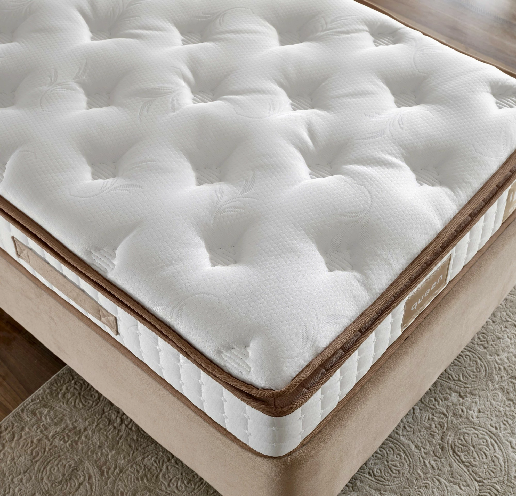 Madrac Queen Skye Decor, 120x200 cm, një copë, i fortë, i mbushur