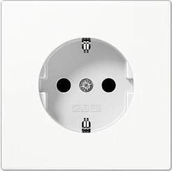 Prizë muri Jung LS 1520 WW, 1x, 16A 250V, e bardhë