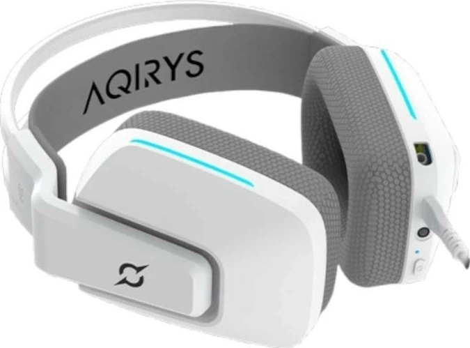 Kufje gaming Aqirys Alya 7.1 VS, me mikrofon, të bardha