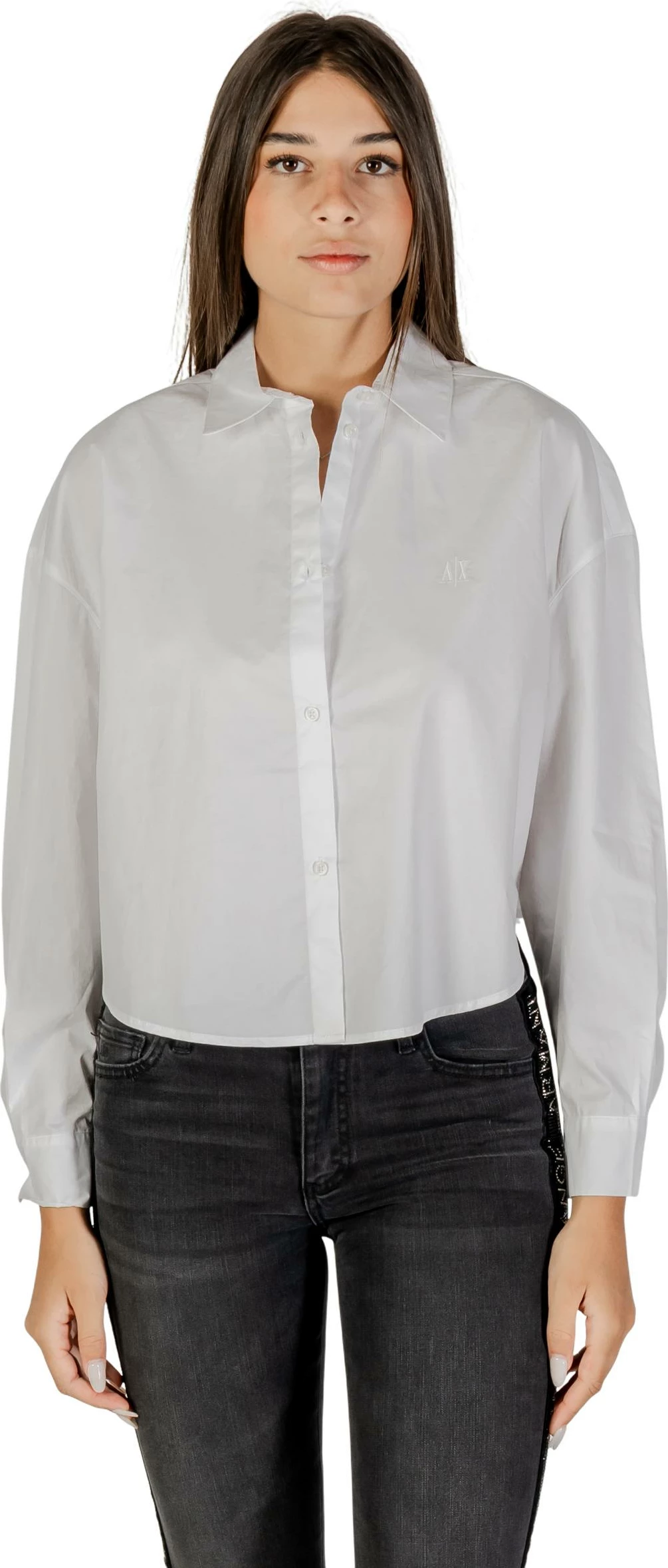 Këmishë për femra Armani Exchange XW001180 AF12812, e bardhë [Madhësia: M]