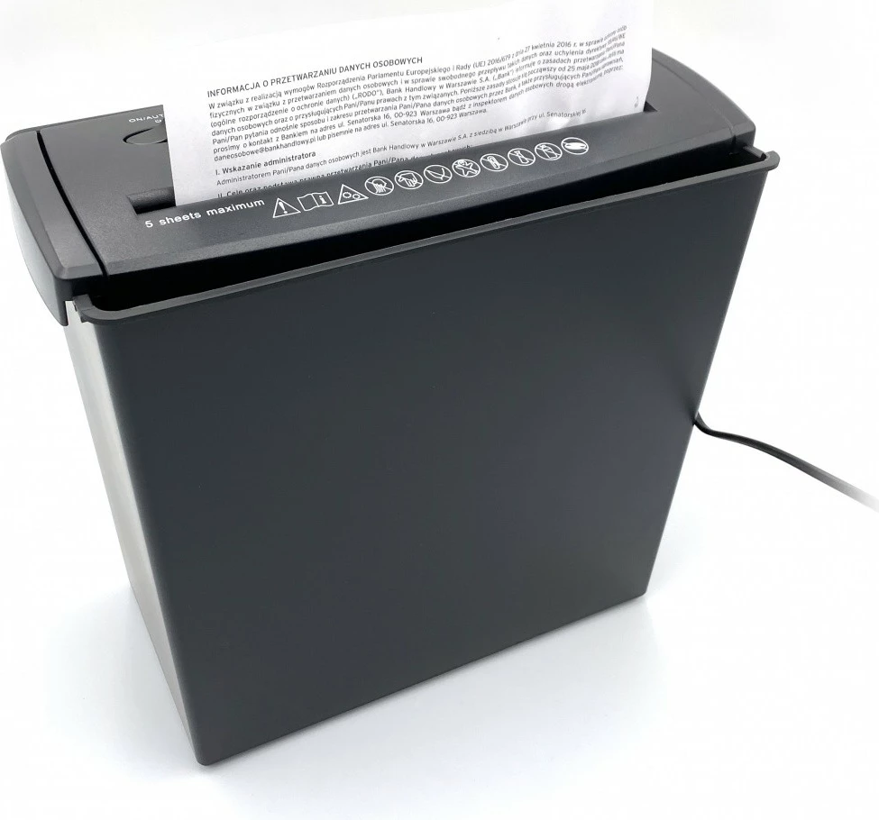 Shkatërrues dokumentesh Media-Tech MT215V3.0, 9.5L, i zi
