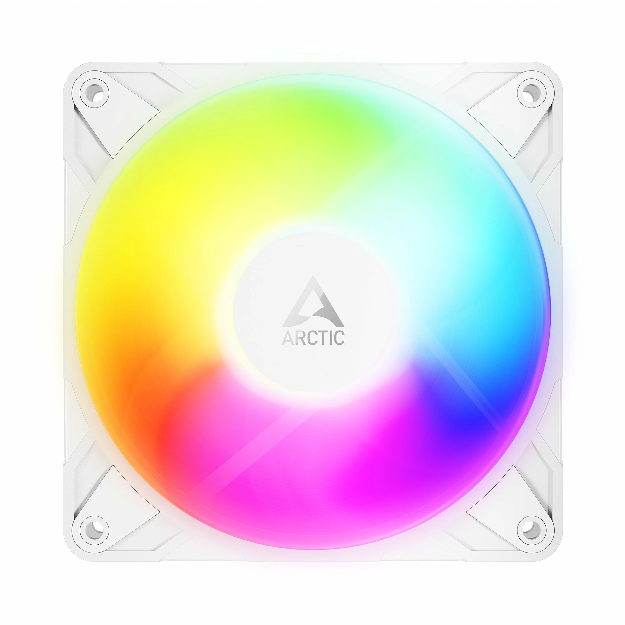 Ventilator për kasë PC Arctic P12 Pro Reverse A-RGB 120mm PWM (ACFAN00325A), i bardhë, 1 copë