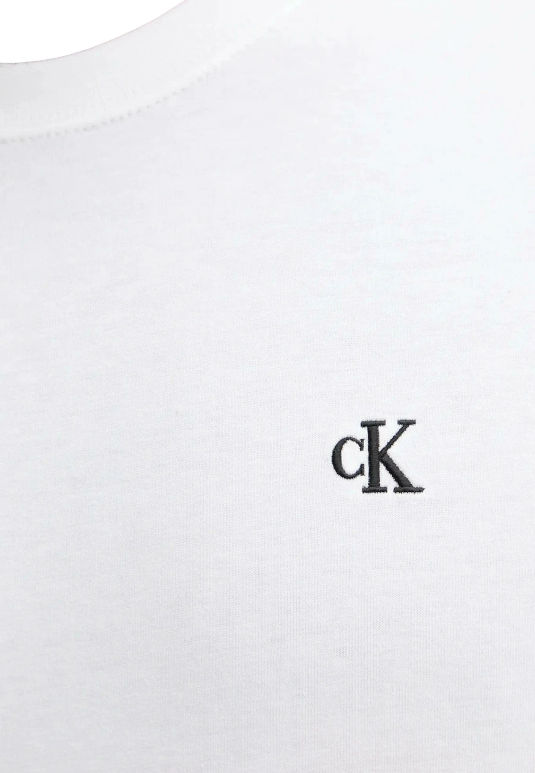 Maicë me mëngë të gjata për meshkuj Calvin Klein Jeans LV04RD247G, e bardhë [Madhësia: 2XL]