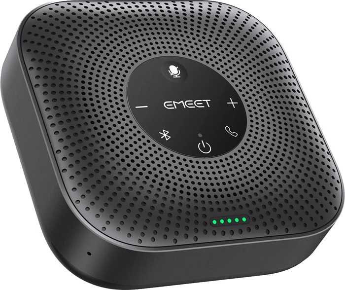 Altoparlant konferencash Emeet OfficeCore M0 Plus E1103, USB-C/Bluetooth 5.0, bateri 2600mAh, i zi, set me kabllo USB-C 1m