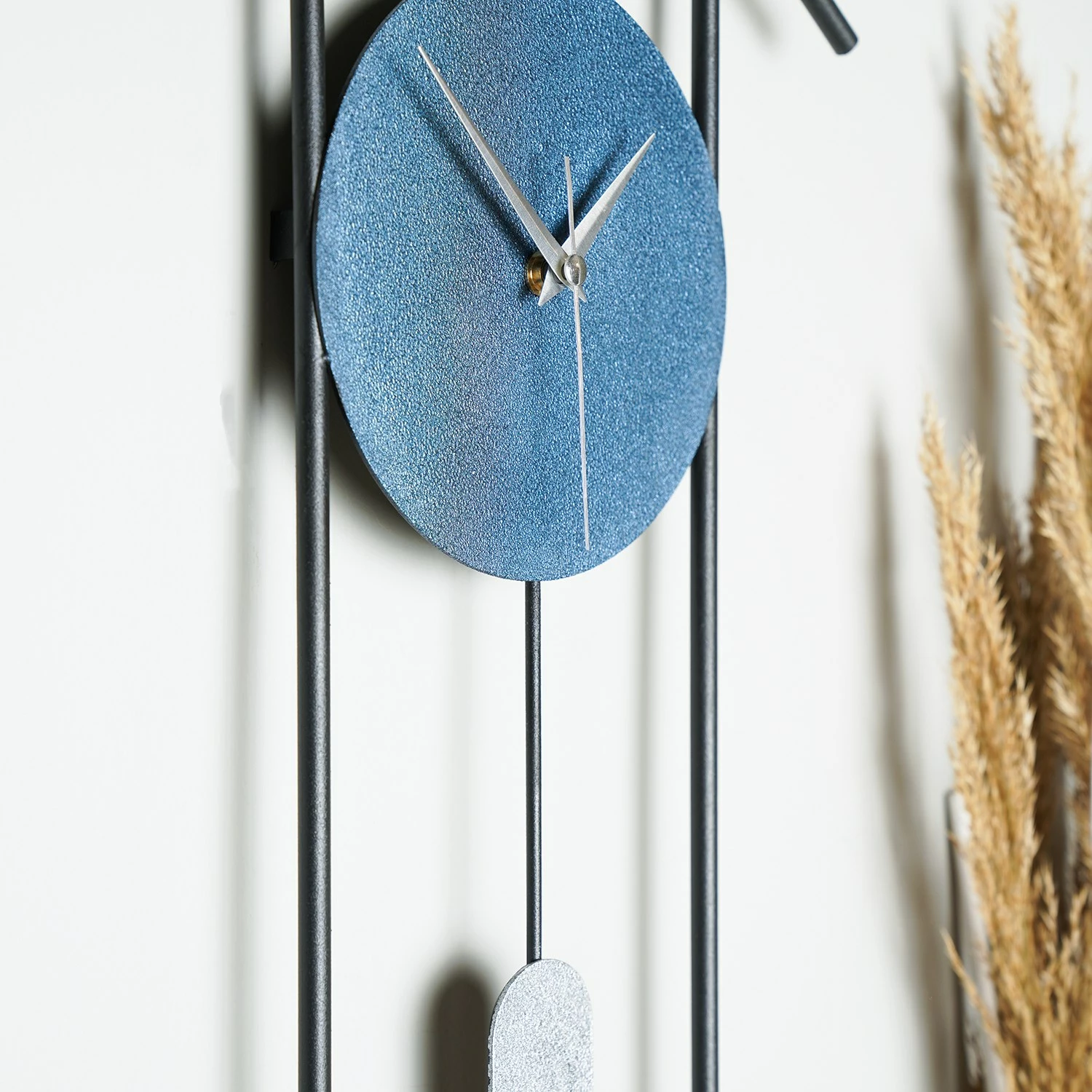 Orë muri dekorative metalike Wallity, Ken, blu-gri