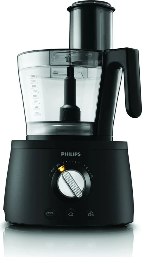 Përpunues ushqimi Philips HR7776/90, 2.2 L, 1000 W, i zi