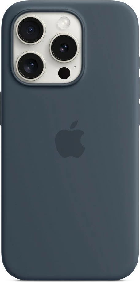 Mbështjellës Apple iPhone 15 Pro, MagSafe, Storm Blue