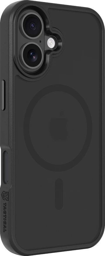 Mbështjellës Tactical Asphalt MagForce Hyperstealth (MPN 23785) për iPhone 17, MagSafe, anti-shok, transparent, zi transparente