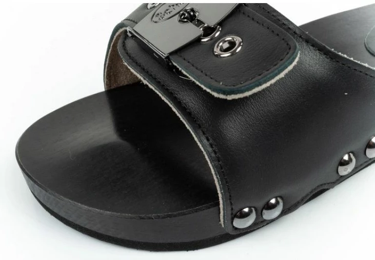 Klompa femra Scholl, të zeza