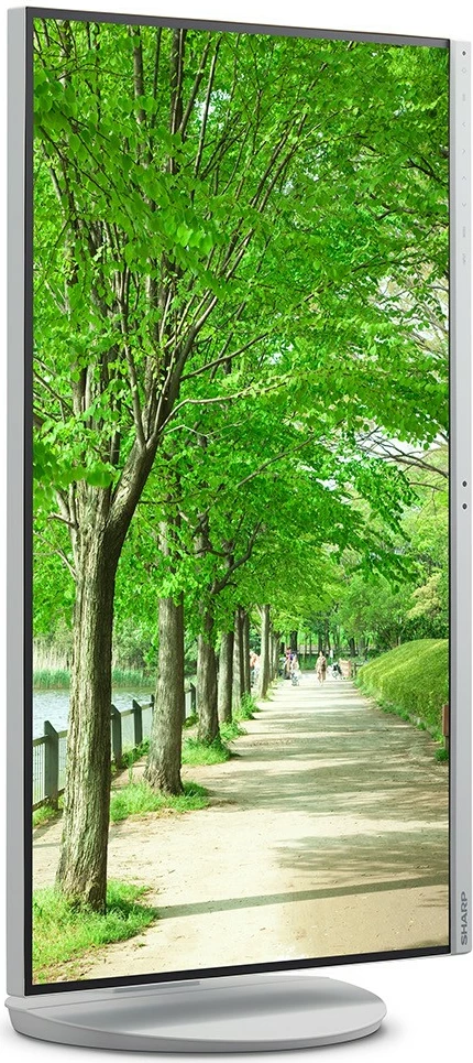 Monitor Sharp MultiSync EA272Q, 27", 2560 x 1440, 4K Ultra HD, Bardhë