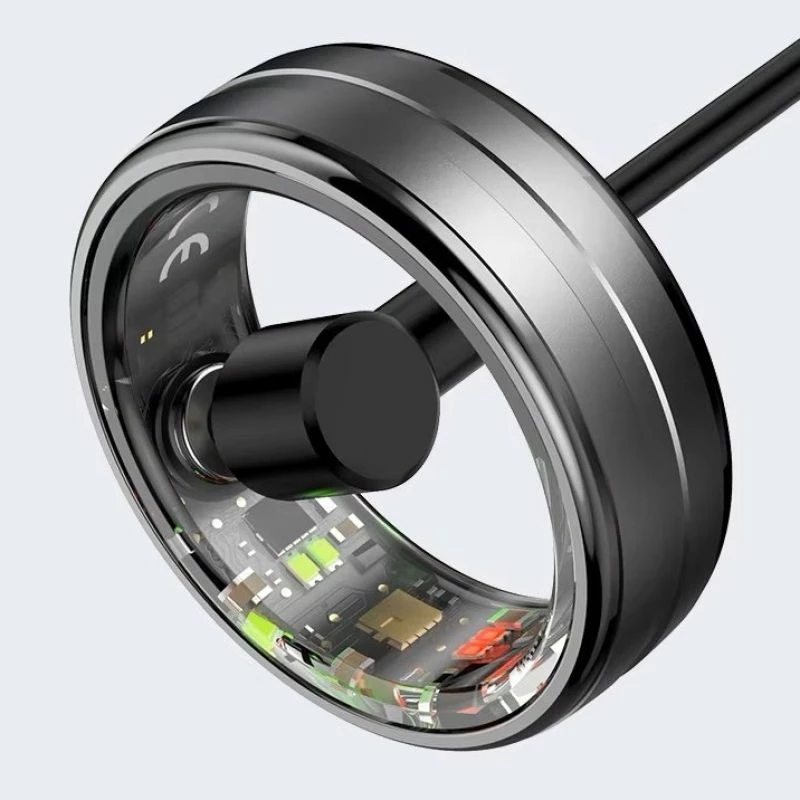 Unazë e mençur RUBICON për meshkuj, gri e errët