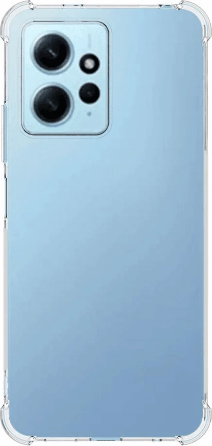 Mbështjellës ONASI për Xiaomi Redmi Note 12 4G, silikon antishok, transparent