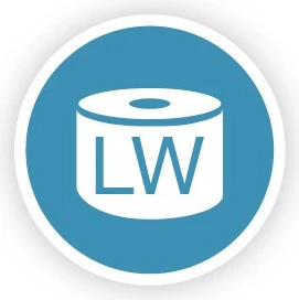 Etiketa printeri DYMO Large Return Address Labels - 25 x 54 mm, e bardhë, vetëngjitëse, letër, permanente, drejtkëndëshe, LabelWriter