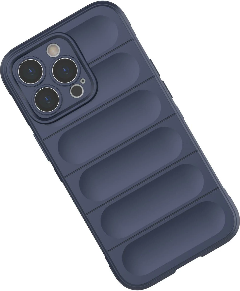 Mbështjellës Hurtel Magic Shield Case për iPhone 13 Pro Max, TPU, Blu e çelët