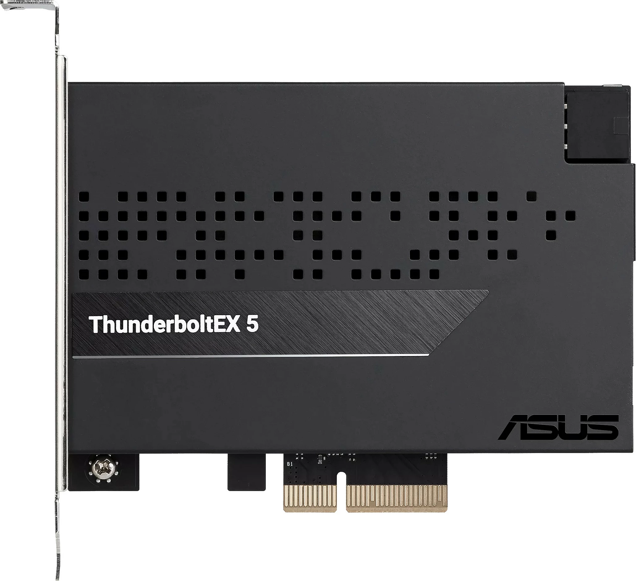 Kartë zgjerimi Thunderbolt, ASUS ThunderboltEX 5, PCIe 4.0, 120 Gbit/s, Mini DisplayPort, e zezë
