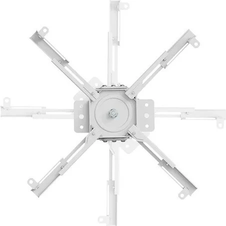 Mbajtëse tavanore për projektor Neomounts CL25-530WH1, h 25.5 cm, max 45 kg, me menaxhim kabllosh, e bardhë