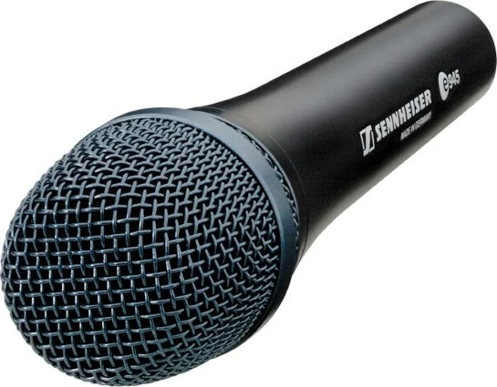Mikrofon Sennheiser E945, dinamik, supercardioid, me kabllo, i zi