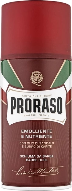 Shkumë për rrojë për burra Proraso Emollient and Nourishing 300ml