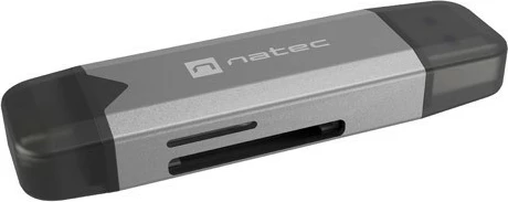 Lexues kartelash Natec Scarab 3, USB 3.1 Gen 1, USB A/C, i zi